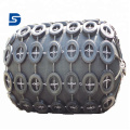 Ship To Ship Inflatable Rubber Boat Fender With Chain And Tyre Net